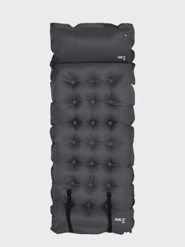 Mata samopompująca 65x188cm NC4018 + zestaw naprawczy szara