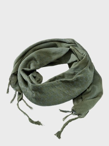 CHUSTA ARAFATKA WOJSKOWA KEFIJA 110X110 CM  OLIWKOWA