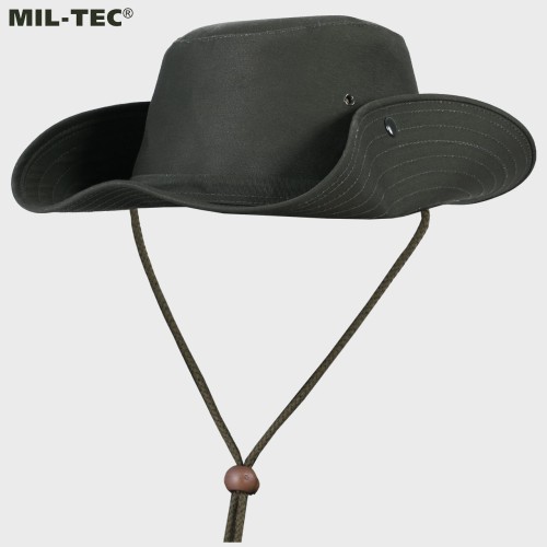 KAPELUSZ USZTYWNIONY BUSH HAT TURYSTYCZNY OLIWKOWY