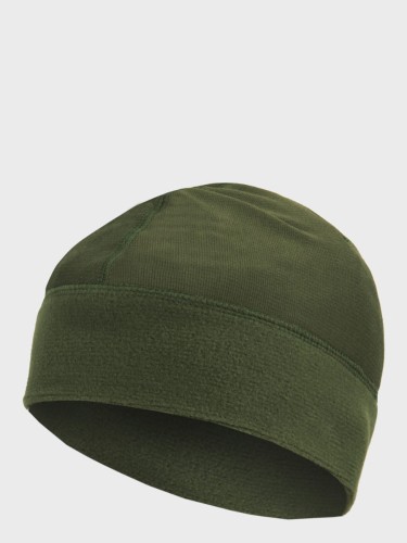 CZAPKA ZIMOWA POLAROWA DWUWARSTWOWA OLIWKOWA