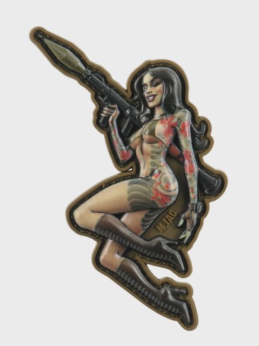 Naszywka 3D Tactical Girl Nr9 RPG PVC Yakuza