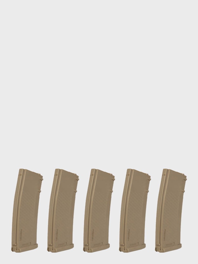 Specna_Arms_Zestaw_5_mag_S_Mag_Hi_Cap_380kul_Tan_galeria_sklep_02.jpg