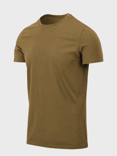 KOSZULKA SLIM T-SHIRT COYOTE
