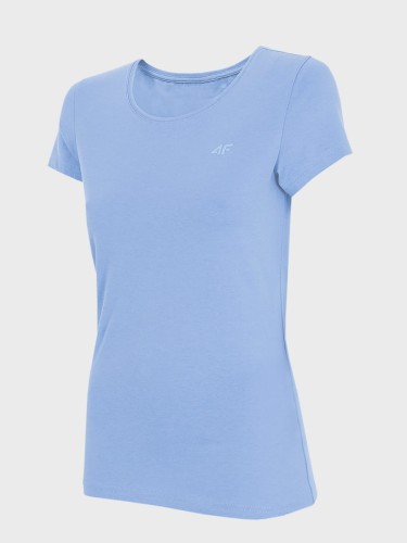 Koszulka damska sportowa TTSHF2255 bawełniana denim