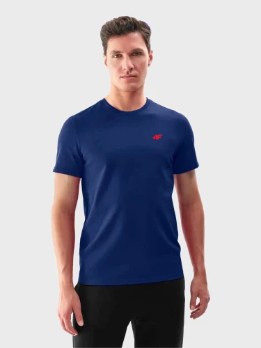 Koszulka męska T-Shirt L24 TTSHM1887 Granatowa