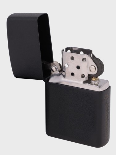 ZAPALNICZKA BENZYNOWA KLASYCZNA CZARNA MAT