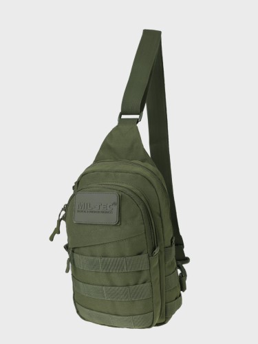 Plecak na ramię taktyczny wojskowy turystyczny Crossbody Bag 4,5 l Oliwkowy