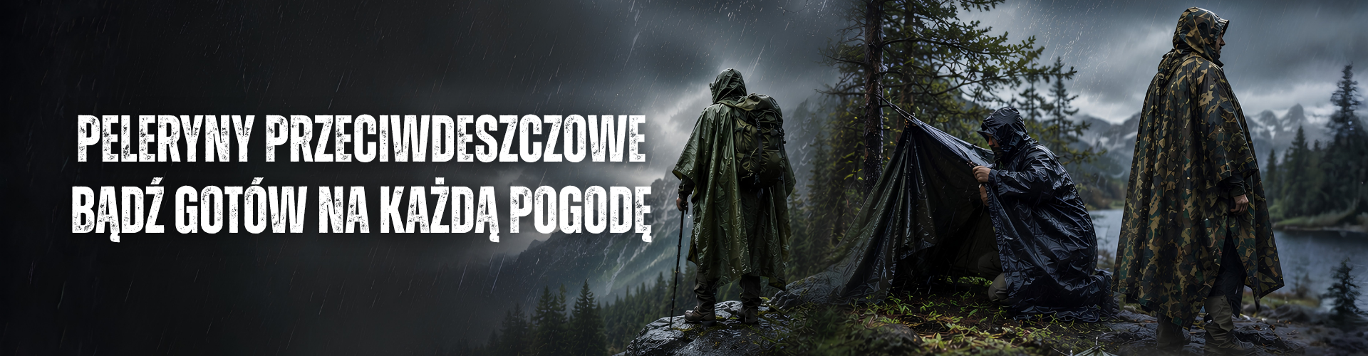 Poncha przeciwdeszczowe