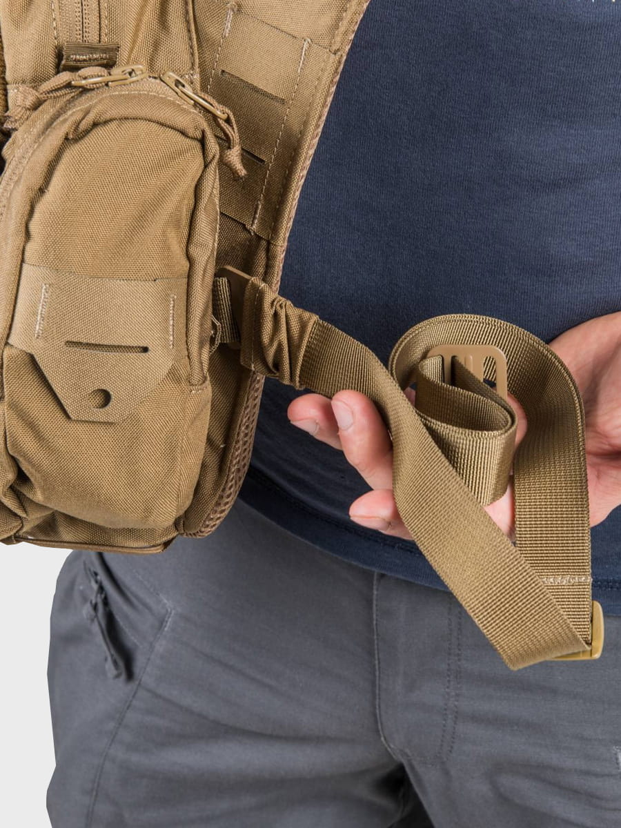TORBA NA RAMIĘ EDC SIDE BAG CORDURA MULTICAM BLACK ZIELONYSKLEP