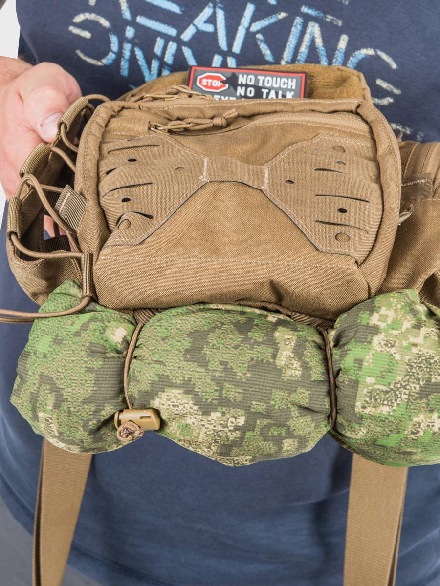 TORBA NA RAMIĘ EDC SIDE BAG CORDURA MULTICAM BLACK ZIELONYSKLEP
